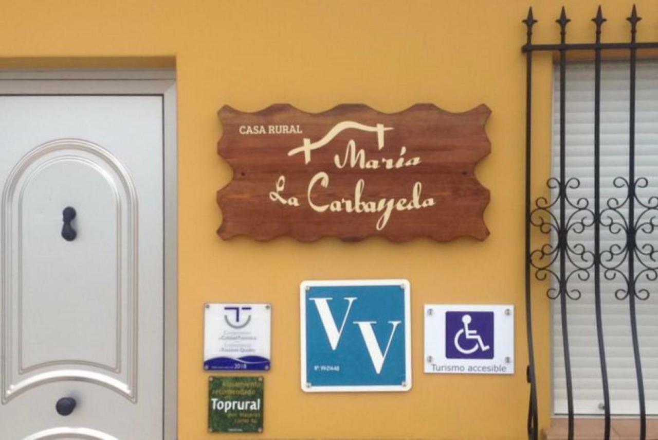 Gasthaus Maria La Carbayeda Luanco Exterior foto